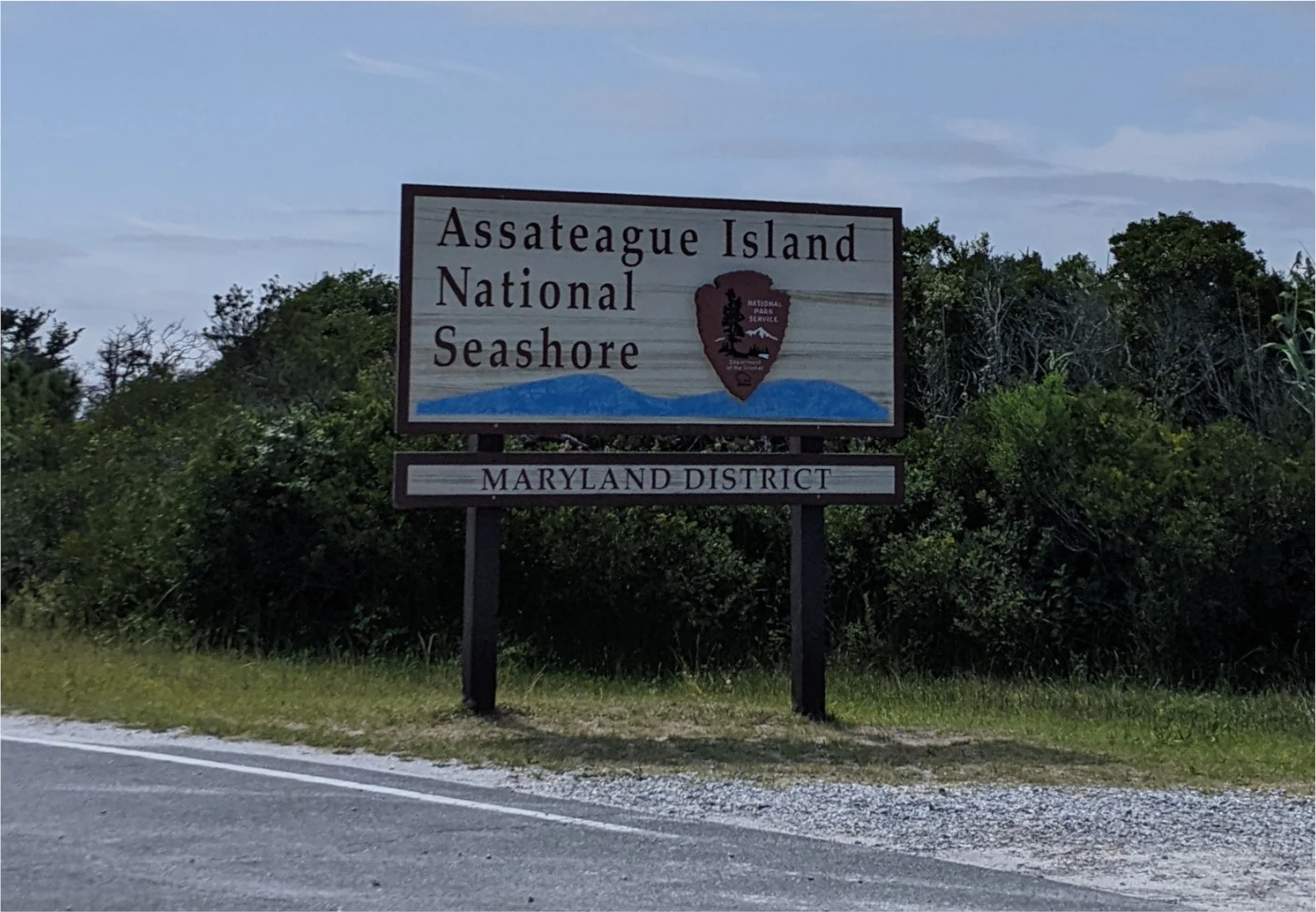 Welcome sign