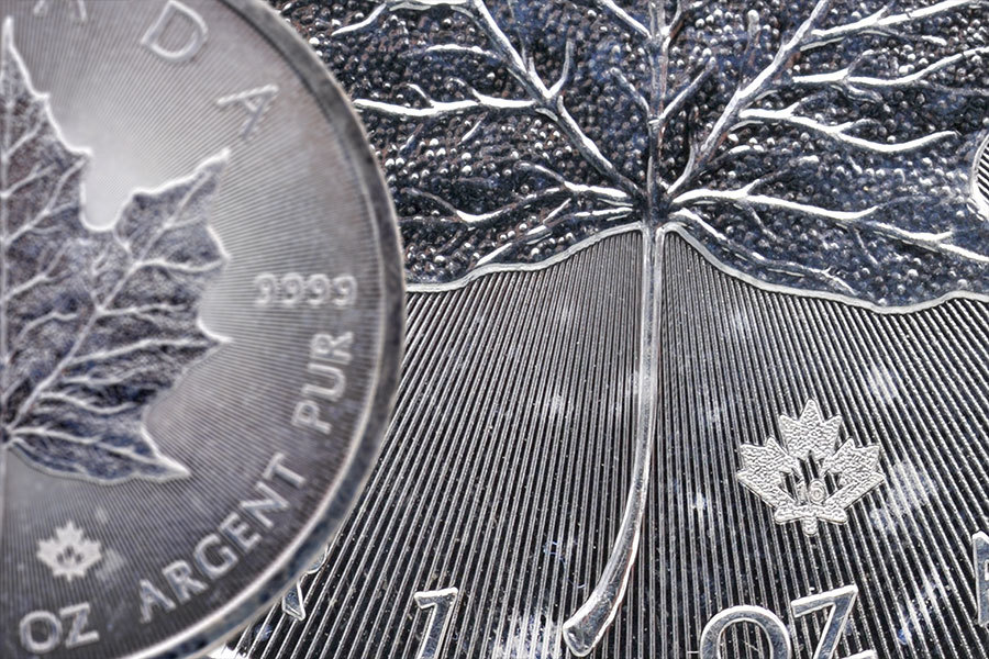 Silver Maple Leaf Milk Spots