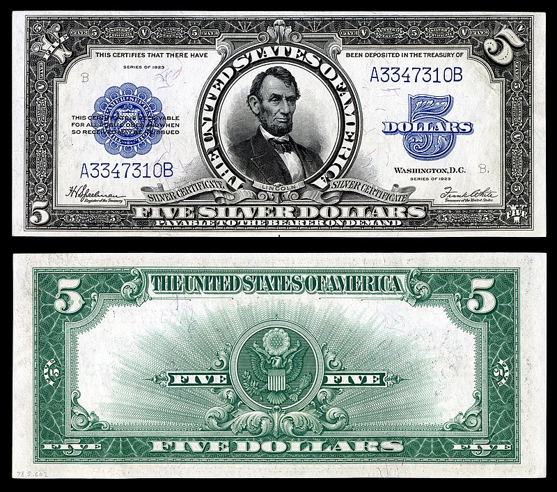 US silver certificate