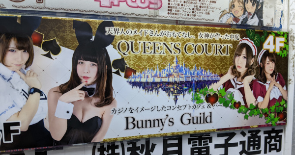 Akihabara, Bunny cafe