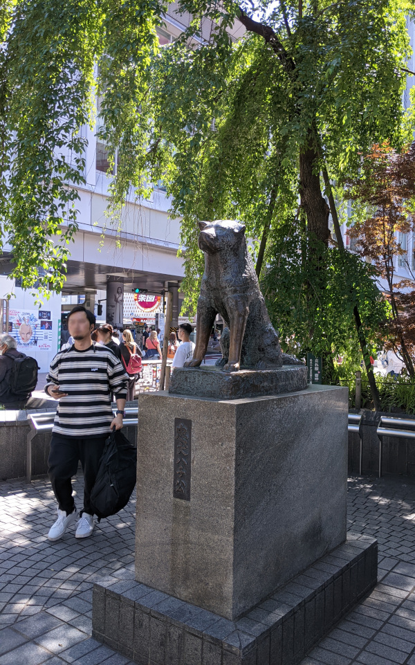 Hachiko Dog Statue
