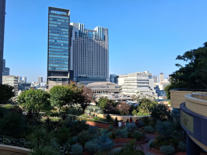 Namba Parks rooftop