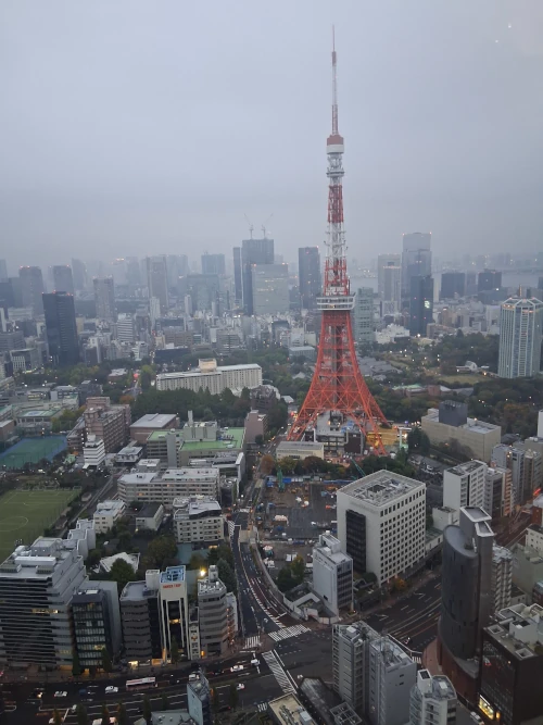 Tokyo Tower view from Hills House