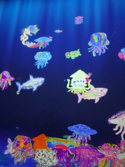 Teamlabs, Borderless, Squid