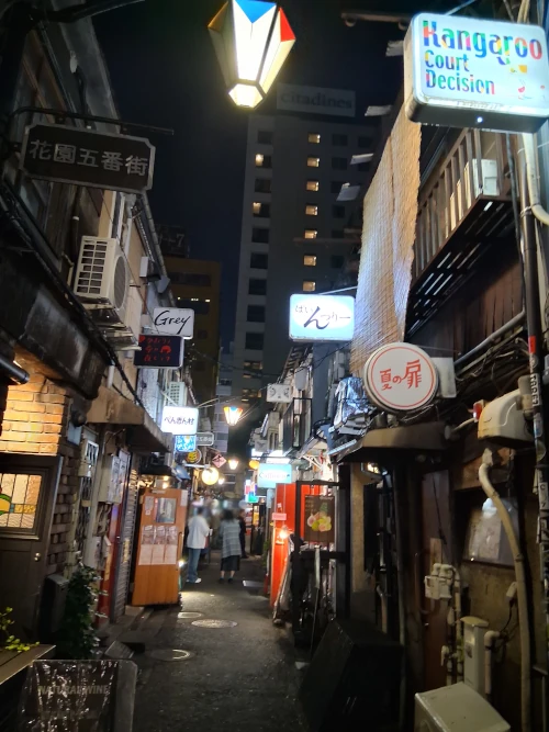 Golden Gai, an alley