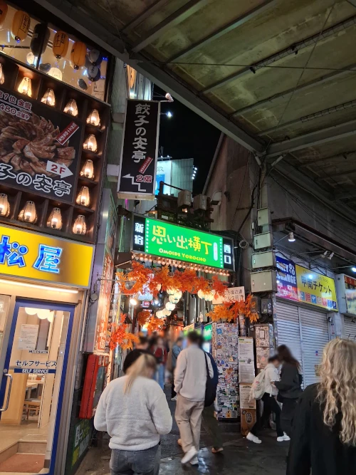 Omoide Yokocho, entrance