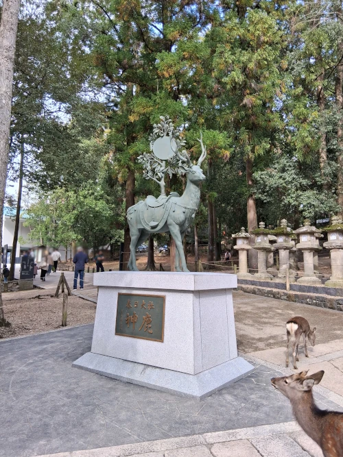 Nara, Deer statue