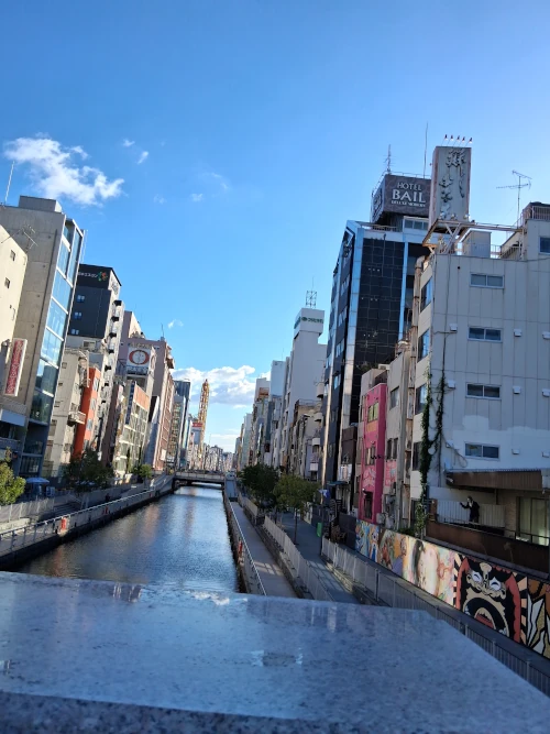 Morning in Dotonbori