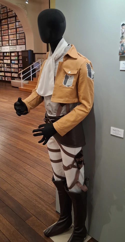 Kyoto Manga Museum, Attack on Titan uniform