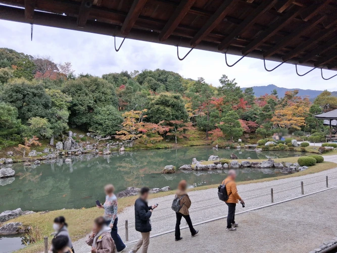 Tenryu-ji pond
