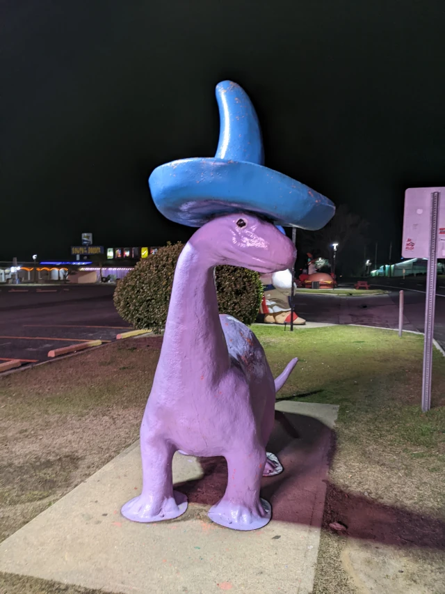south of the border dinosaur