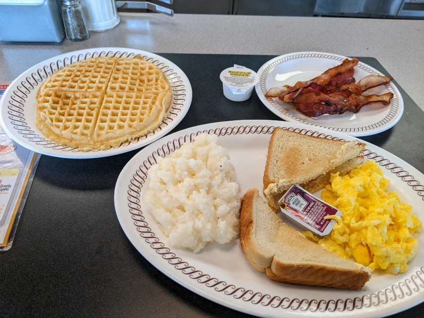 food at waffle house