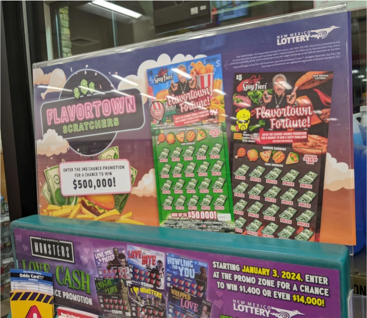 guy fieri flavortown lottery tickets