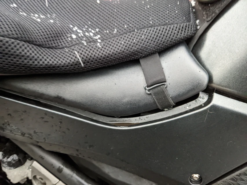 seat damage, ninja 300 accident at arizona