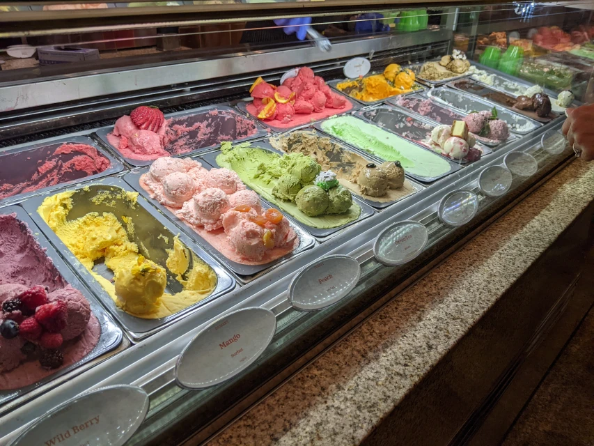 bacchanal ice cream spread