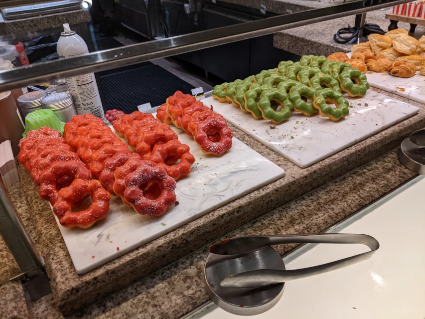 bacchanal pastry spread