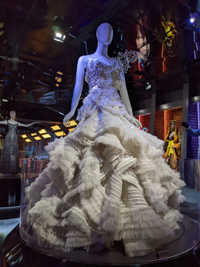 hunger games wedding dress
