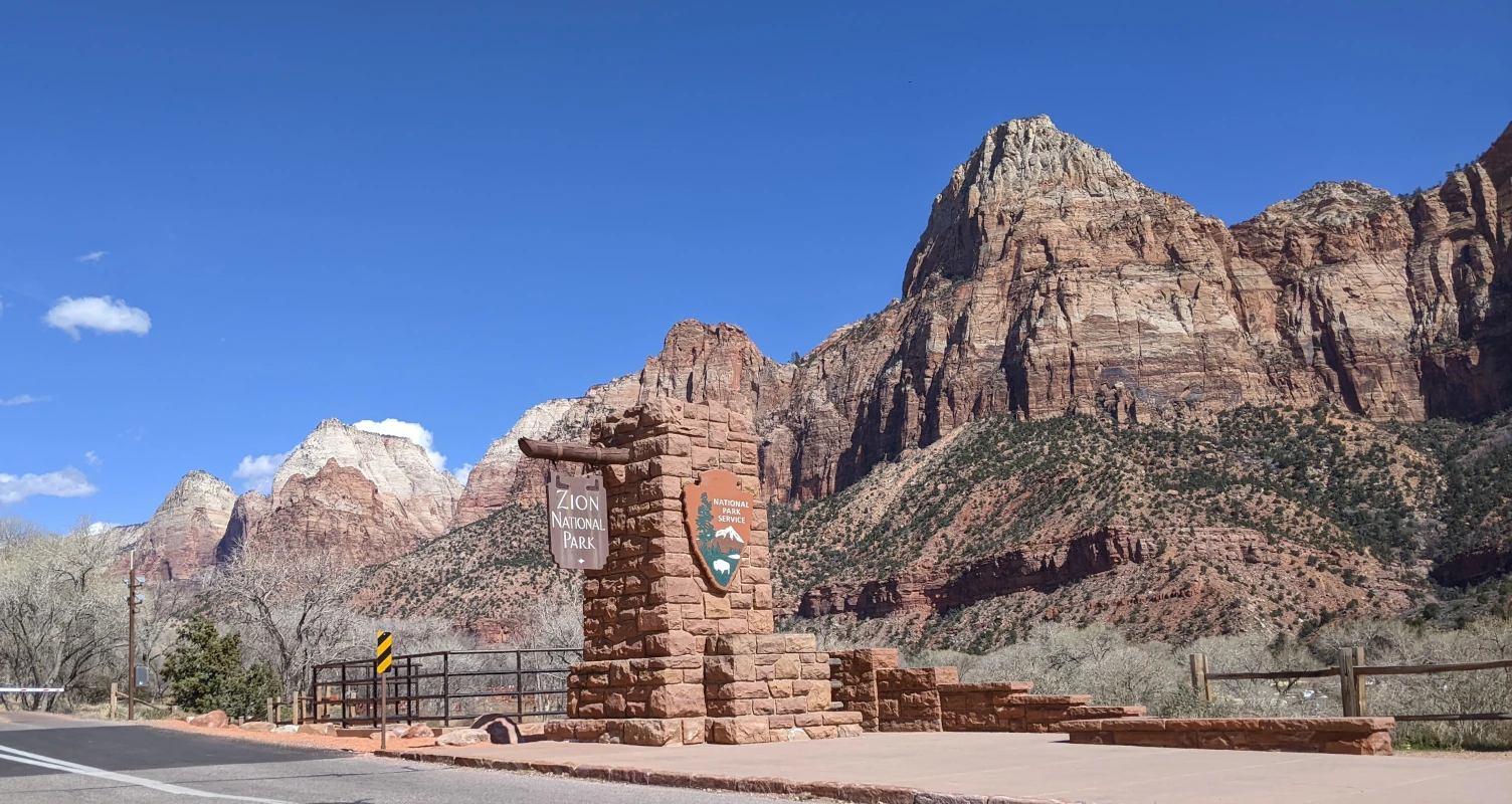 zion national park entrance