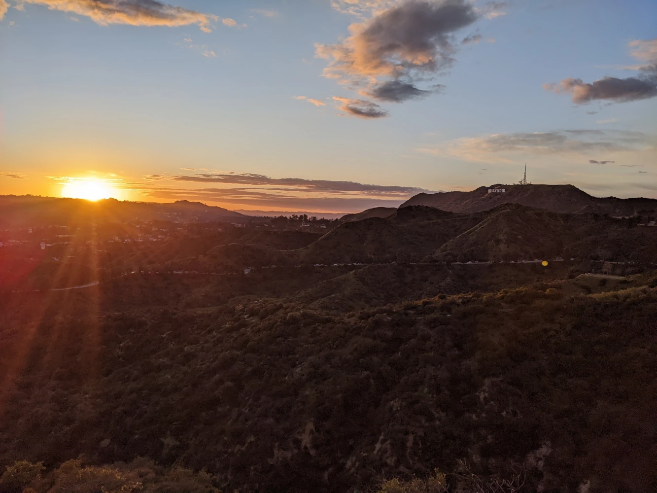 hollywood sign griffith observatory