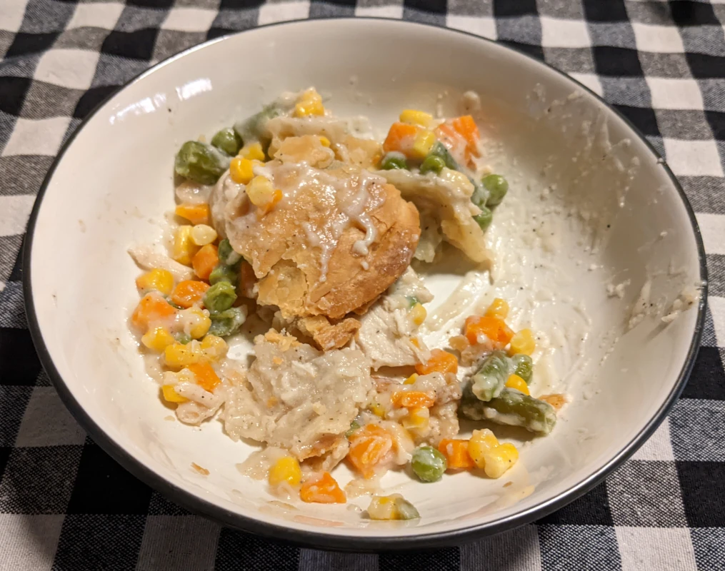 redding wife's chicken pot pie