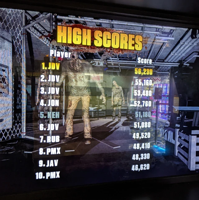 walking dead at round 1 at reno