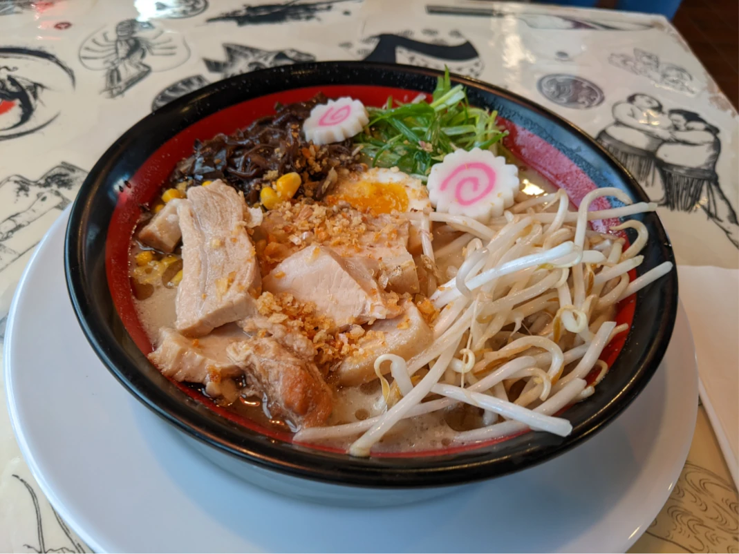 ramen at bambu sushi
