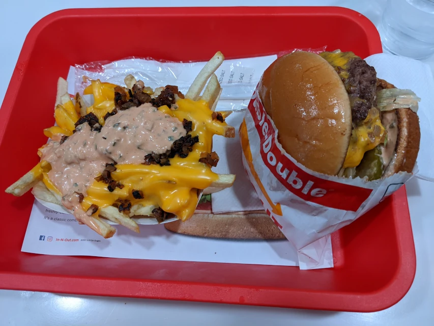 in-n-out double-double at provo