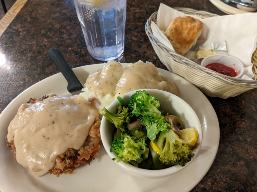 country fried steak at blanding