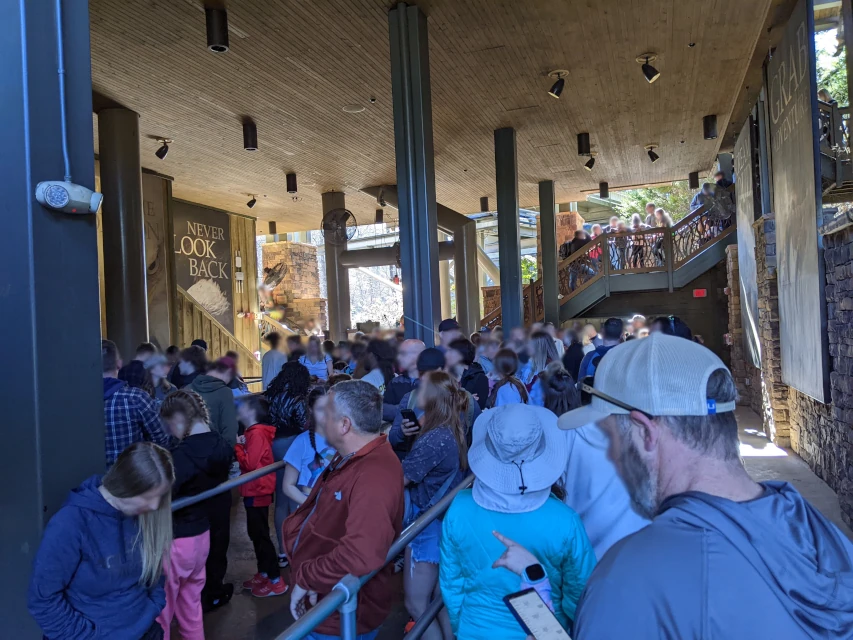 dollywood line at the eagle ride